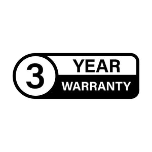3 Years Warranty