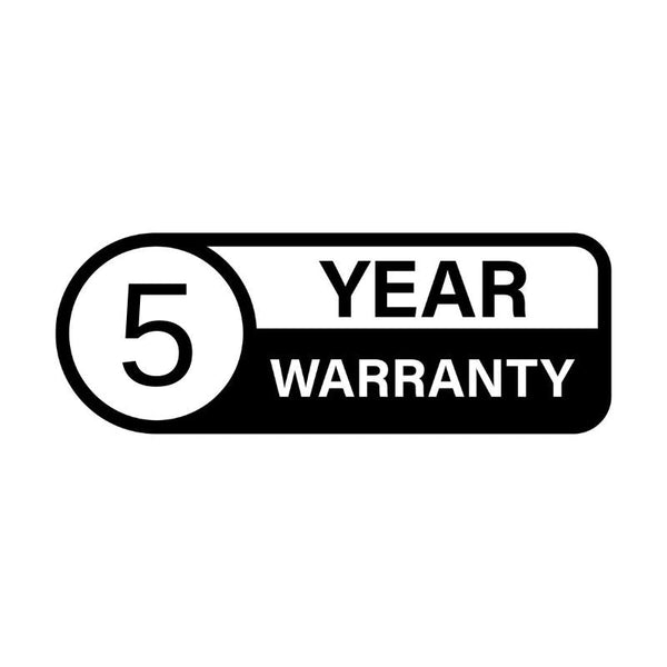 5 Years Warranty Extended